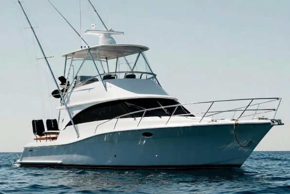 Yate de renta para sport fishing color blanco